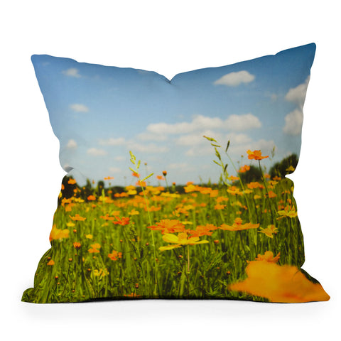 Olivia St Claire Summertime Good Vibes Outdoor Throw Pillow