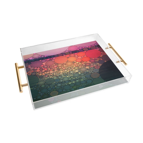 Olivia St Claire Sunrise Over the Sea Acrylic Tray