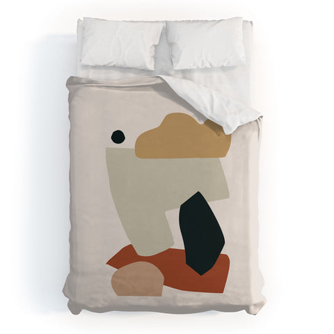 Orara Studio Collage Earth Duvet Cover