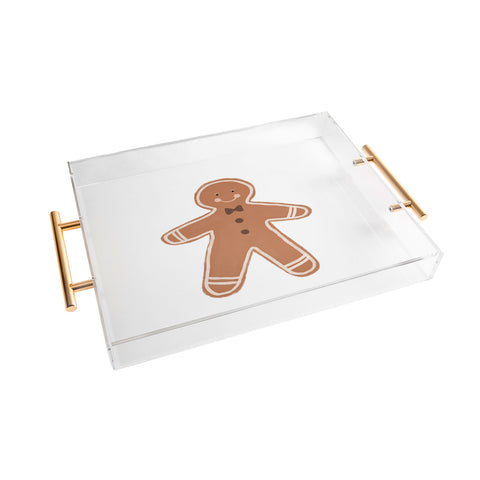 Orara Studio Gingerbread Man I Acrylic Tray