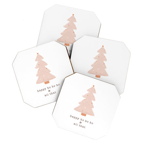 Orara Studio Happy Ho Ho Ho Coaster Set
