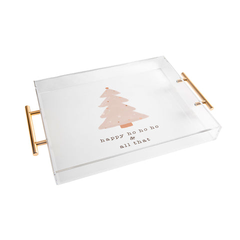 Orara Studio Happy Ho Ho Ho Acrylic Tray