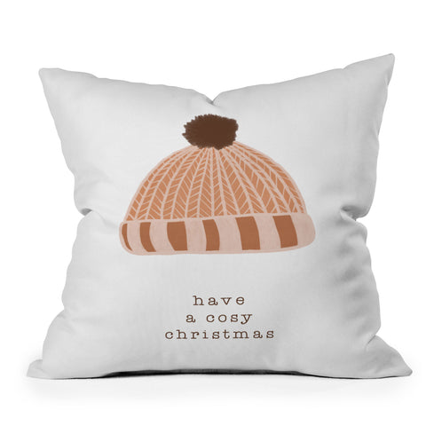 Orara Studio Have A Cosy Christmas Outdoor Throw Pillow