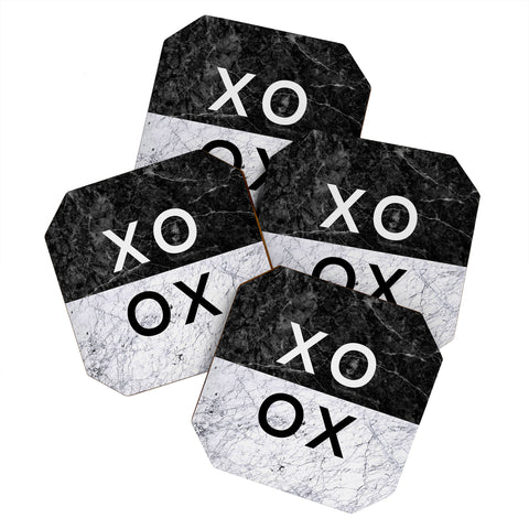 Orara Studio Hugs And Kisses Quote Coaster Set