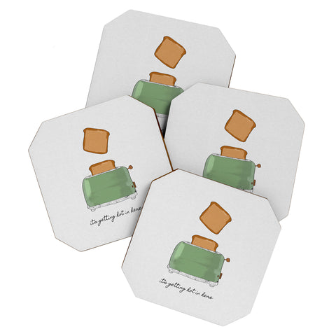 Orara Studio It Is Getting Hot In Here Coaster Set