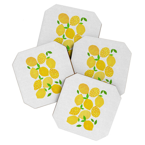 Orara Studio Lemon Crowd Coaster Set