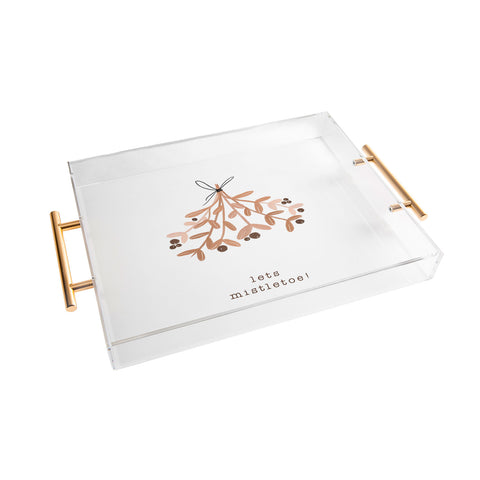 Orara Studio Lets Mistletoe Acrylic Tray