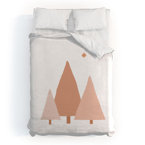 Orara Studio Minimal Trees Duvet Cover