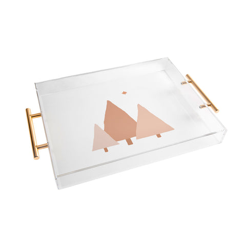 Orara Studio Minimal Trees Acrylic Tray