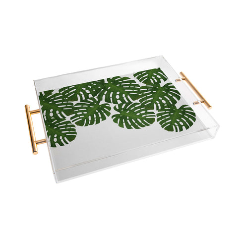 Orara Studio Monstera Leaf IV Acrylic Tray