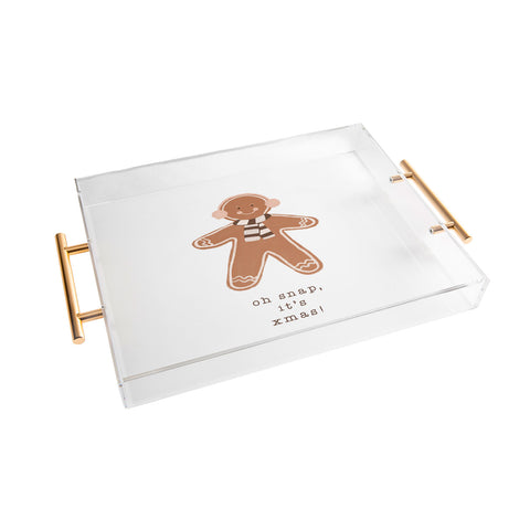 Orara Studio Oh Snap It Is Xmas Acrylic Tray