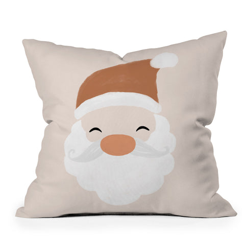 Orara Studio Santa Claus Painting Outdoor Throw Pillow