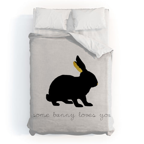 Orara Studio Some Bunny Loves You Duvet Cover