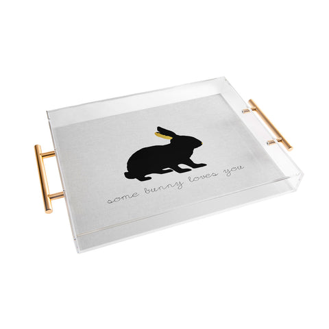 Orara Studio Some Bunny Loves You Acrylic Tray