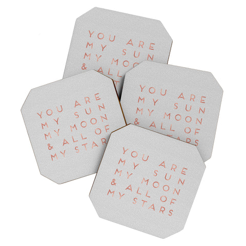 Orara Studio Sun Moon And Stars Coaster Set