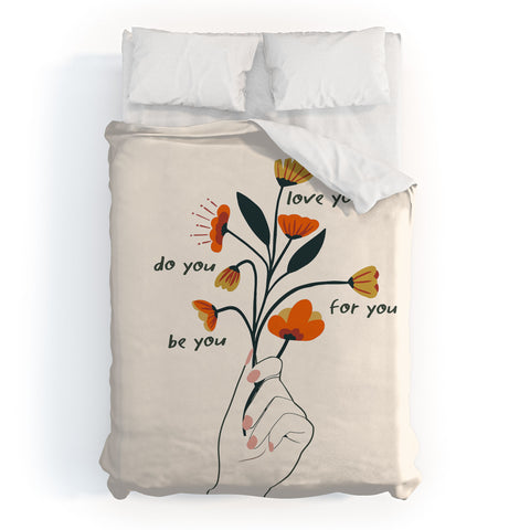 Oris Eddu Be You I Duvet Cover