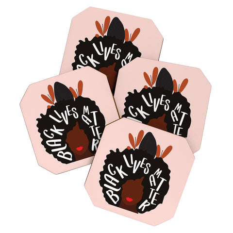 Oris Eddu Black Lives Matter Coaster Set