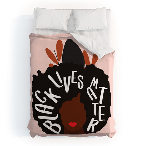 Oris Eddu Black Lives Matter Duvet Cover