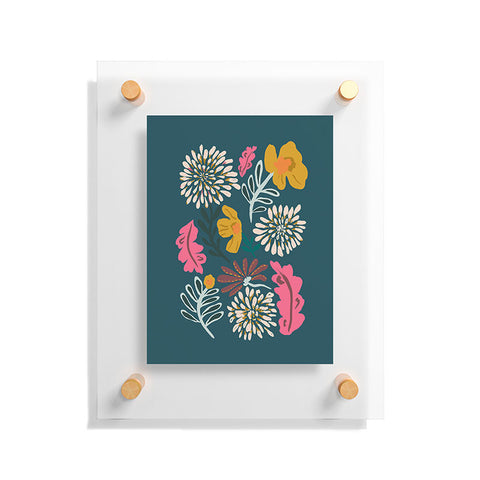 Oris Eddu Floral Flare Floating Acrylic Print