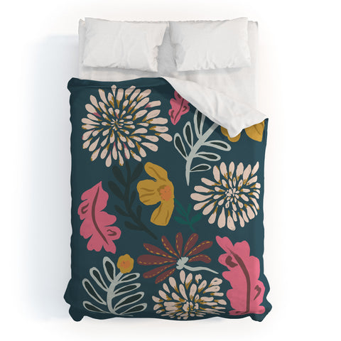 Oris Eddu Floral Flare Duvet Cover