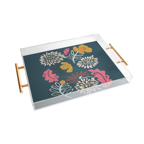 Oris Eddu Floral Flare Acrylic Tray
