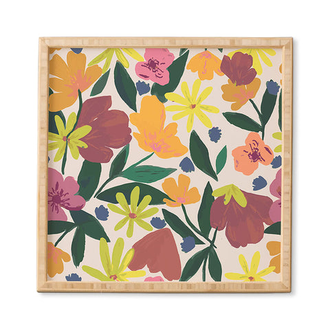 Oris Eddu Floral Magic I Framed Wall Art