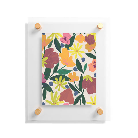 Oris Eddu Floral Magic I Floating Acrylic Print