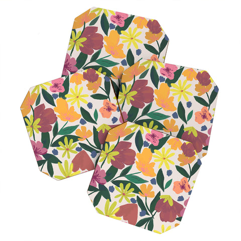 Oris Eddu Floral Magic I Coaster Set