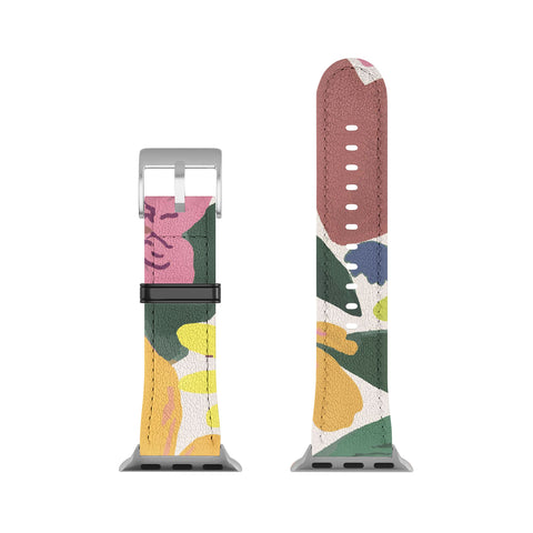 Oris Eddu Floral Magic I Apple Watch Band