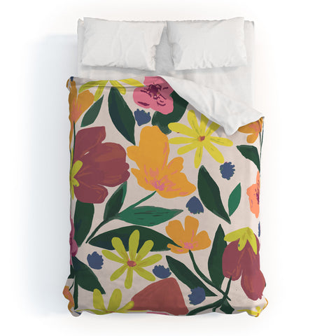 Oris Eddu Floral Magic I Duvet Cover
