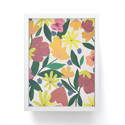 Oris Eddu Floral Magic I Framed Mini Art Print