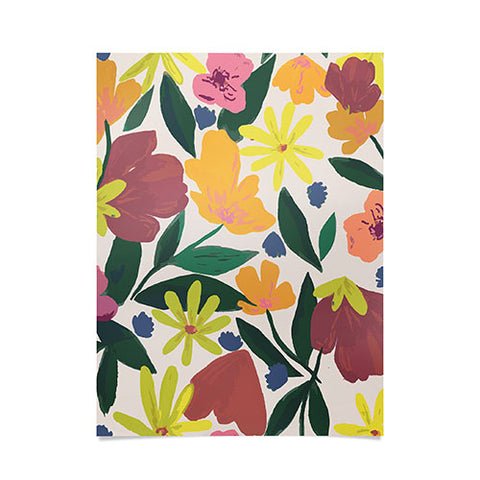 Oris Eddu Floral Magic I Poster