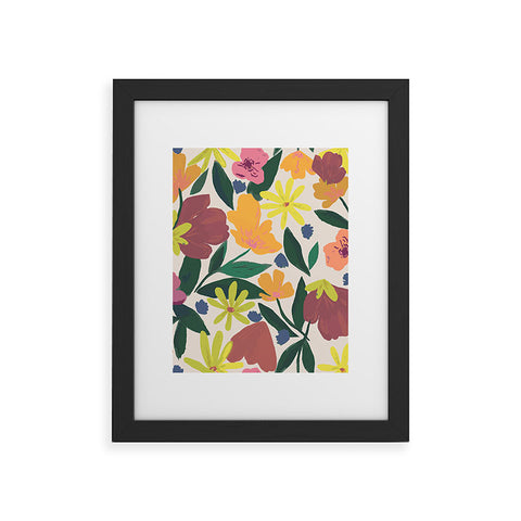 Oris Eddu Floral Magic I Framed Art Print