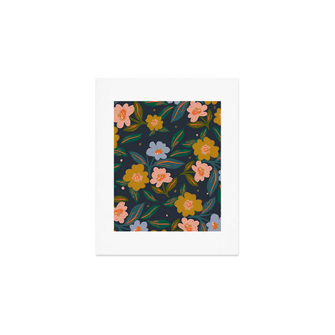 Oris Eddu Floral Pattern II Art Print