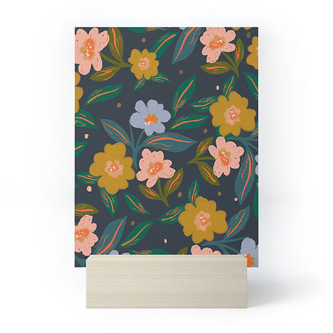 Oris Eddu Floral Pattern II Mini Art Print