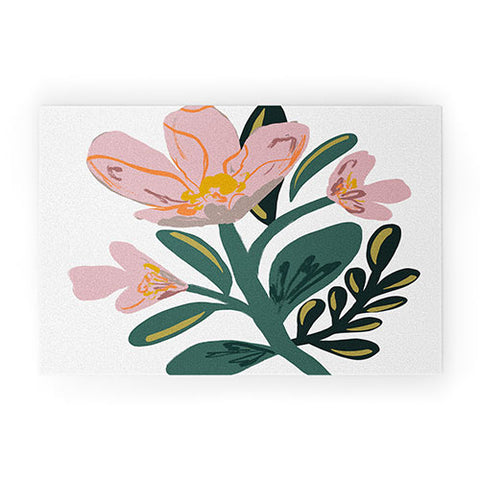 Oris Eddu Flower Play III Welcome Mat