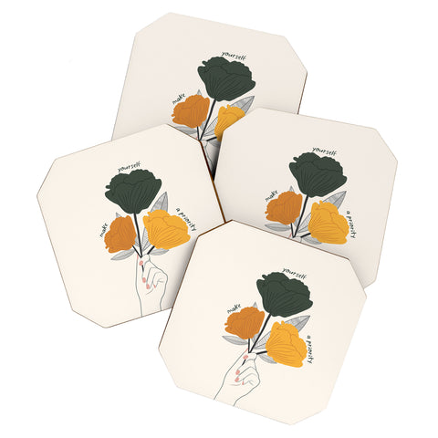 Oris Eddu Make Yourself a Priority Coaster Set