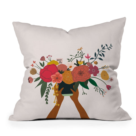 Oris Eddu Note To Self Throw Pillow