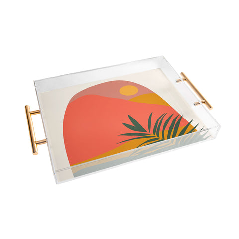 Oris Eddu Tropical Landscape Acrylic Tray