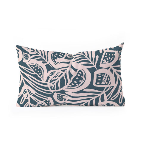 Oris Eddu Watermelon Lush Oblong Throw Pillow