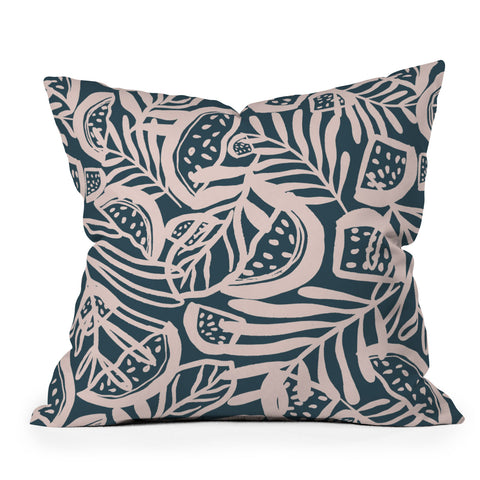 Oris Eddu Watermelon Lush Throw Pillow