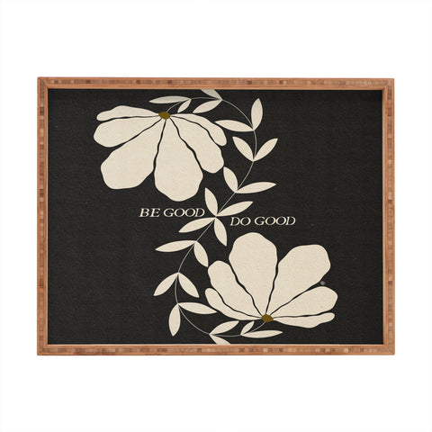 Parrott Paints Be Good Do Good Rectangular Tray