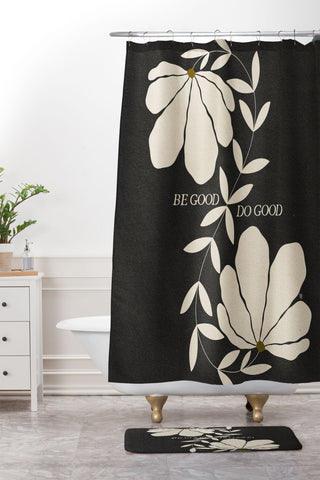 Parrott Paints Be Good Do Good Shower Curtain And Mat