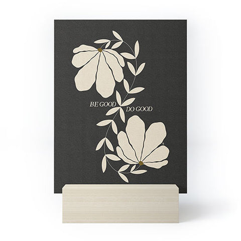 Parrott Paints Be Good Do Good Mini Art Print