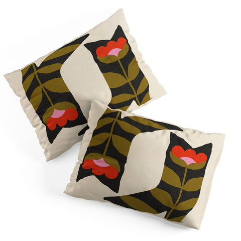 Parrott Paints Bloom Boots Pillow Shams