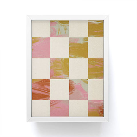 Parrott Paints Bright Framed Mini Art Print