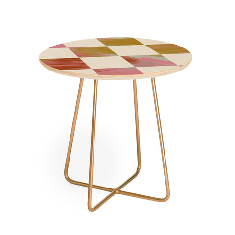 Parrott Paints Bright Round Side Table