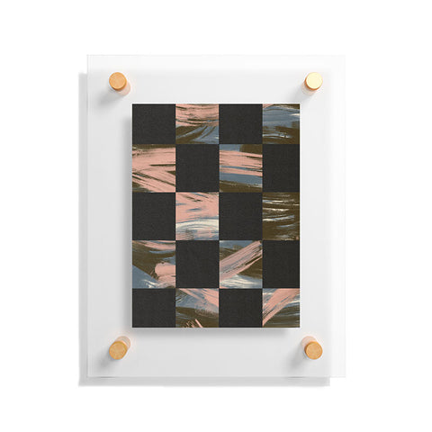 Parrott Paints Dark Floating Acrylic Print