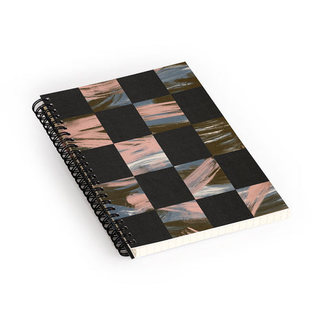 Parrott Paints Dark Spiral Notebook