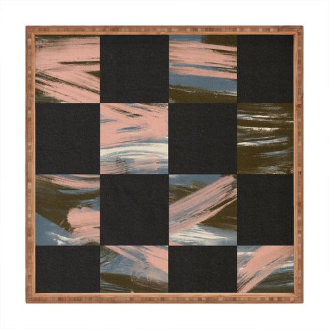 Parrott Paints Dark Square Tray